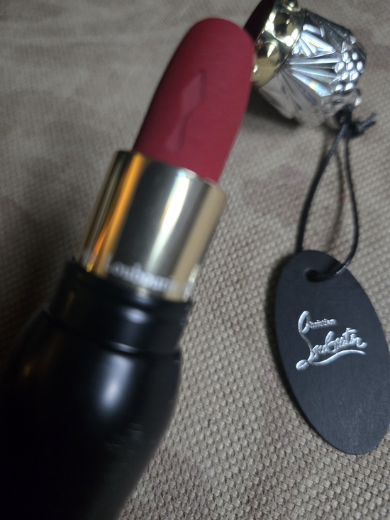Christian Louboutin Other - Christian Louboutin Velvet Matte Lipstick — Deep Rose Red
